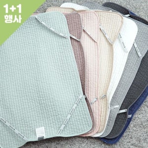 SNOOZZ 스누즈 [1+1] 피그먼트 순면 밴딩 코지 덧베개 커버