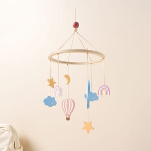 [모던하우스]아이방꾸미기 감성 우드모빌 하늘 KL0925002