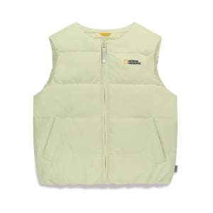 내셔널지오그래픽 키즈 키즈 K254UDV910 헤론 경량 구스 다운 베스트 LIME