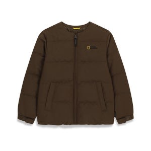 내셔널지오그래픽 키즈 키즈 K254UDW970 헤론 경량 구스 다운 점퍼 BROWN