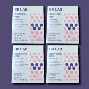 뉴트리원 비비랩 프로바이오틱스 더블유 질 유산균 300mg 30캡슐 4통