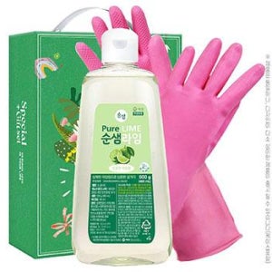 애경 순샘라임500용기 고무장갑 2종세트