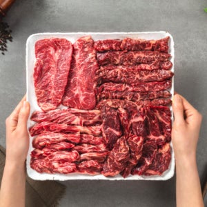 5가지 부위별 매력을 그대로 담은 알찬 소한마리 세트 1kg(미국산) (안창 부채 차돌 갈비 토시)