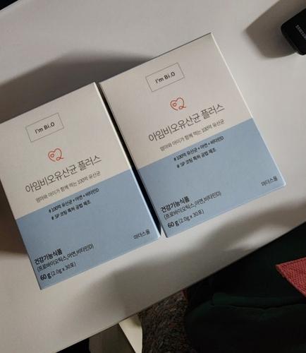 <b>마더스올</b> 아임비오유산균 플러스 아기유산균 비타민D 아연 함유 2박스(2개월)