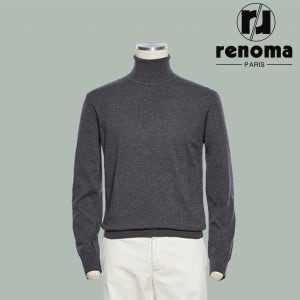[롯데백화점] 레노마 FW 가을겨울 부드러운촉감 다크그레이 터틀넷 RQHPKT560A LE1219931391