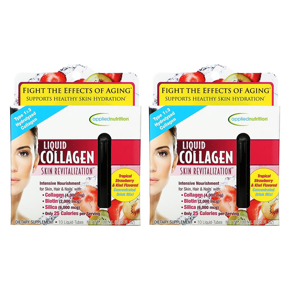 <b>리퀴드 콜라겐</b> 트로피컬 딸기 키위 맛 액상 튜브 10ml x 20개