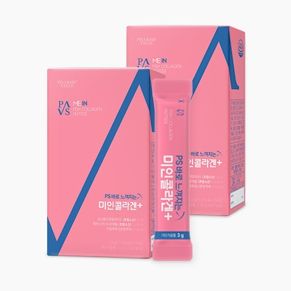 <b>애플트리김약사네</b> 팜스빌 <b>PS 바로 느껴지는 미인</b>콜라겐+ 2박스