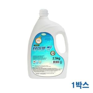 테이블싹2.5L 6개 1박스99.9프로살 균탈취안전 끈적임