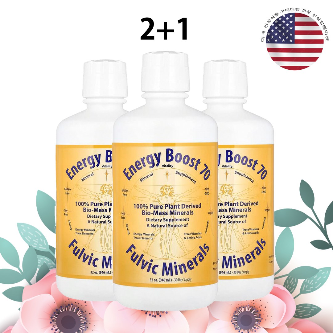 모닝스타 미네랄 <b>에너지 부스트 70</b> 풀빅 액상 946ml(32회 분) x 3병  3개