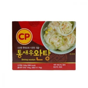 CP 통새우 완탕 144g 냉동