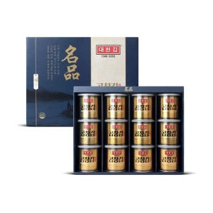 (현대)대천김 명품 캔김 선물세트 12캔 선물용명절선물
