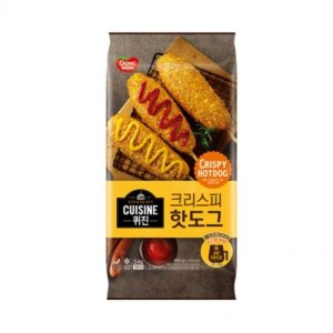 퀴진 크리스피핫도그 400g