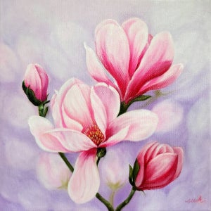 유화목련그림, 홈인아트