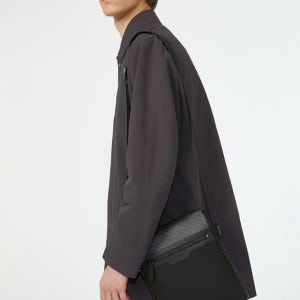 [닥스 액세서리 남성] 닥스 크로스백 로고배색 나일론 WBBA4F512BK