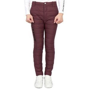 [마크앤로나] [골프] 인디 스트레치 MLM 2C AT19 BURGUNDY 남자 패딩 바지