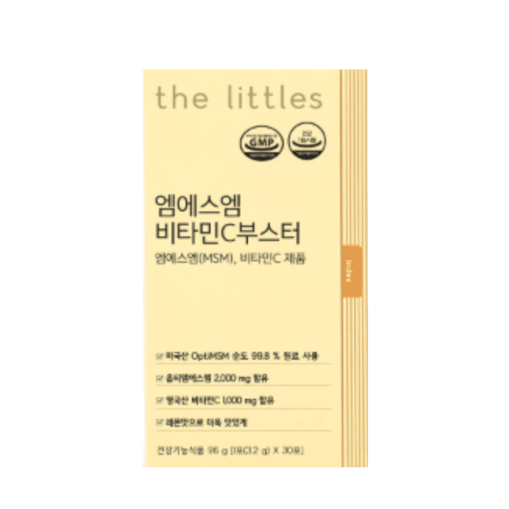 <b>더리틀스</b> <b>더리틀스</b> 옵티엠에스엠 <b>MSM</b> 식이유황 비타민C 부스터 30포 2박스