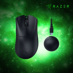 레이저코리아 데스에더 V4 프로 무선 게이밍 마우스 Razer DeathAdder V4 Pro