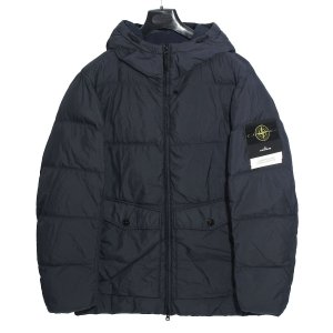 스톤아일랜드 25FW 스톤아일랜드 크링클랩스 후드 패딩 네이비 K2S154100011 S0A23 V0020