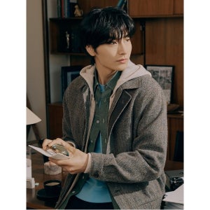 빈폴 멘 해리스트위드 해링턴 - 그레이 (BC4939C313)