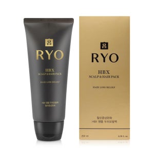 려 명품 HBX앰플 두피모발팩 200ml 한방 탈모증상완화