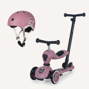 킥1 푸시앤고(와일드베리)+헬멧S 아기킥보드 유아 어린이 씽씽카
