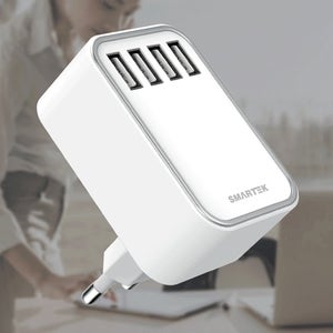 [SMARTEK] 스마텍 22.5W 4포트 5V 고출력 멀티충전기 #