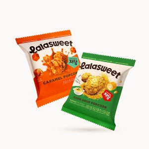 라라스윗 당1g 저당 팝콘 (캬라멜 /초코)