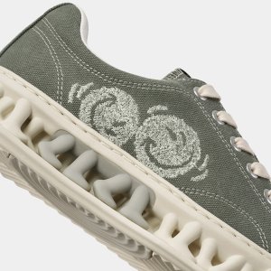 세븐에잇언더 M-2 GRAPHIC LOW TOP_CAMO GREEN