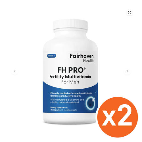 2개입 페어헤븐헬스 FH PRO Fertility <b>Multivitamin</b> For Men