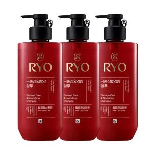 려 함빛 극손상 영양케어 샴푸 480ml 3개한방샴푸