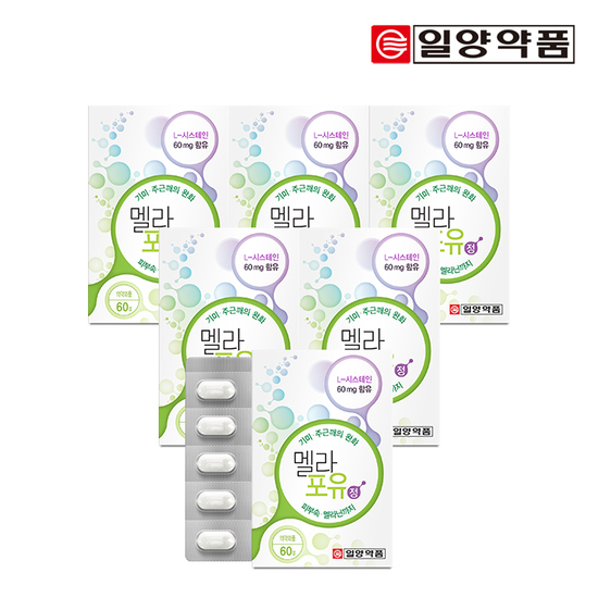 일양약품 <b>멜라포유</b>  6개  60정
