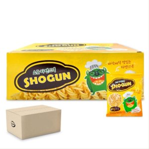 쇼군 라멘 스낵 라면 짱 과자 치킨맛 18gx30개X6통 추억의 라면땅 간식 안주