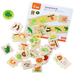 유베리베리 비가 성장퍼즐24P 두뇌개발 3세 맞추기게임 유아퍼즐 그림퍼즐 아기퍼즐