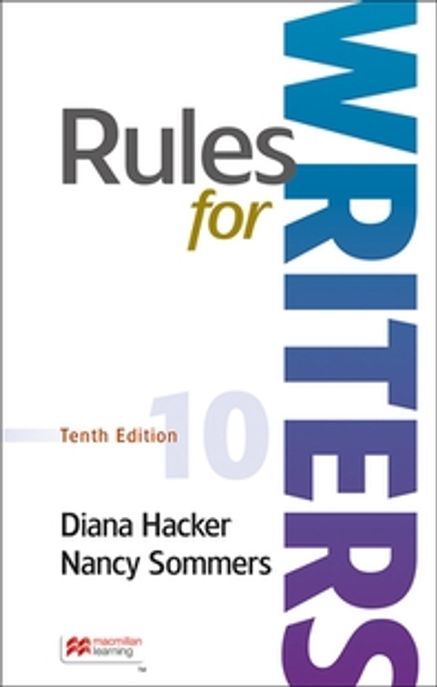 Rules for Writers (Tenth Edition)