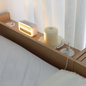 [라샘]착불/ 비트윈800 LED 멀티잭 침대 쇼파 틈새선반 수납장 IH21117_IH21117 [갤러리아]