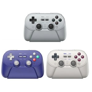 8BitDo 프로3 무선 블루투스 게임패드 컨트롤러 홀트리거 충전독 포함