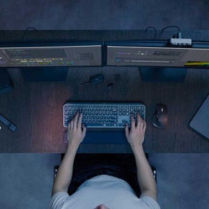 [로지텍공식판매점] 로지텍코리아 MX KEYS S 무선 블루투스 키보드 [그래파이트]