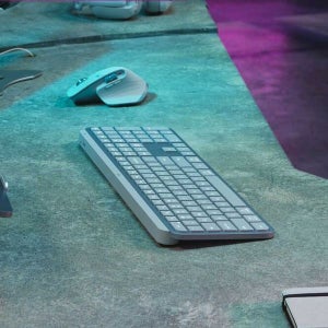 [로지텍공식판매점] 로지텍코리아 MX KEYS S 무선 블루투스 키보드 [페일그레이]