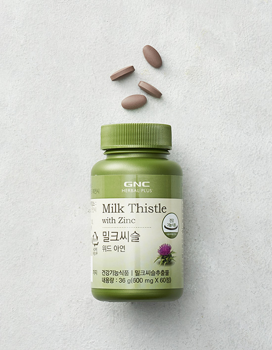 [GNC] <b>밀크씨슬 위드 아연</b> (30일분)