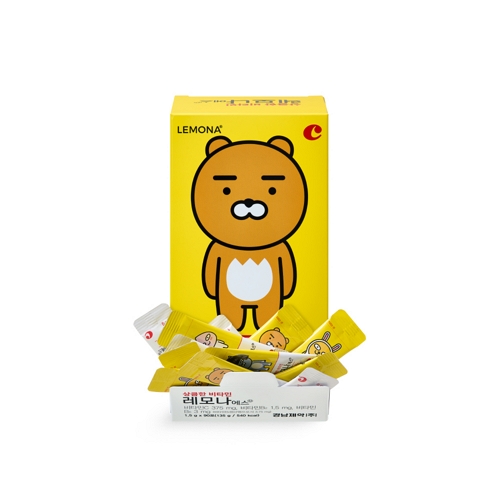 레모나 카카오프렌즈 상큼한 비타민 레모나에스산 1.5g x 90포, 1개