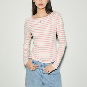 타미진스 브레톤 스트라이프 티셔츠 T32E7TTO43TWT1THA