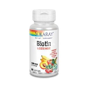 솔라레이 <b>비오틴</b> <b>로젠지</b> <b>5000mcg 60</b>개입
