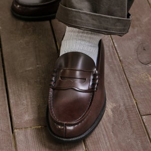 [하루타] 남성용 소가죽 페니로퍼 HS-906_D.BROWN HRT-906-DKBR