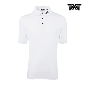 [PXG] (PXG_CM-ME23ATP1-36A_WH_) 남성 애슬레틱 핏 BP 시그니처 폴로 CM-ME23ATP1-36A_WH