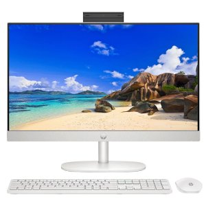 HP 일체형PC 24인치 24-cr0019KL 올인원 컴퓨터 본체 사무용 데스크탑