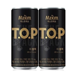 맥심 티오피 더블랙 200ml 72캔
