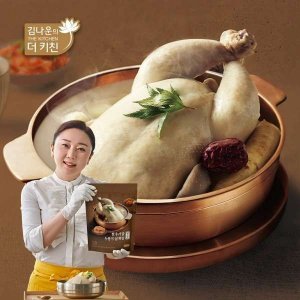 김나운더키친 한우사골 누룽지 삼계탕 명작 1.2kg X 8팩(총 9.6Kg)