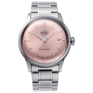 오리엔트 클래식 밤비노 핑크 다이얼 자동 시계 RA AC0M11Y 오토매틱 남성 Classic Bambino Automatic Pink Dial Men s Wat 125853730