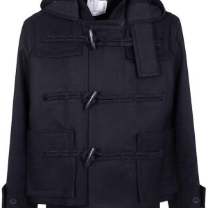 사카이 울 멜튼 블랙 자켓 2503846M 001 BLACK 25FW 141952271