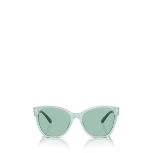 EMPORIO ARMANI 선글라스 EA4222U 611271 SHINY STRIPED GREEN 여성 A/I 2025
